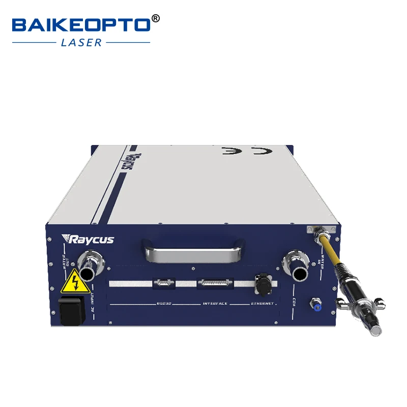 Raycus 6000w fiber laser source and fiber laser power on fiber laser cutting machine