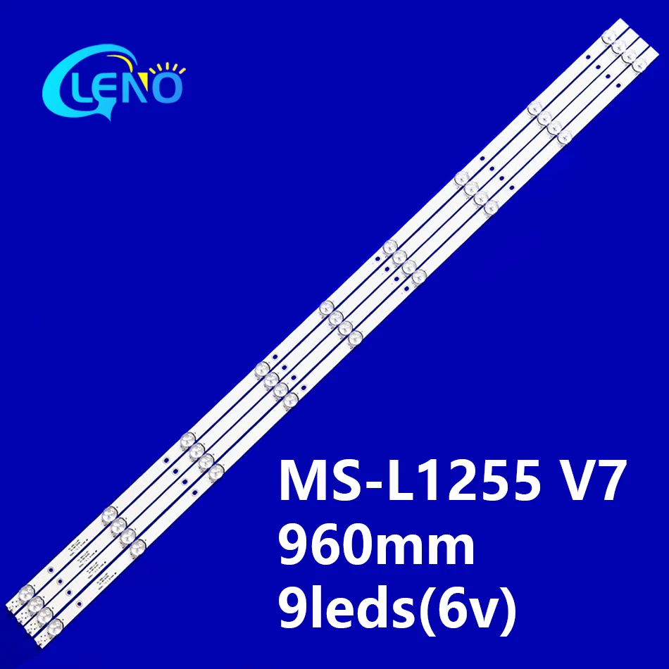 

LED Backlight strip for Centek CT-8250 UHD K50DLX9US MS-L1255 V7 CX500DLEDEM PU50S7XL 50LEM-1027/FTS2C HL-00500A30-0901S-04 1070