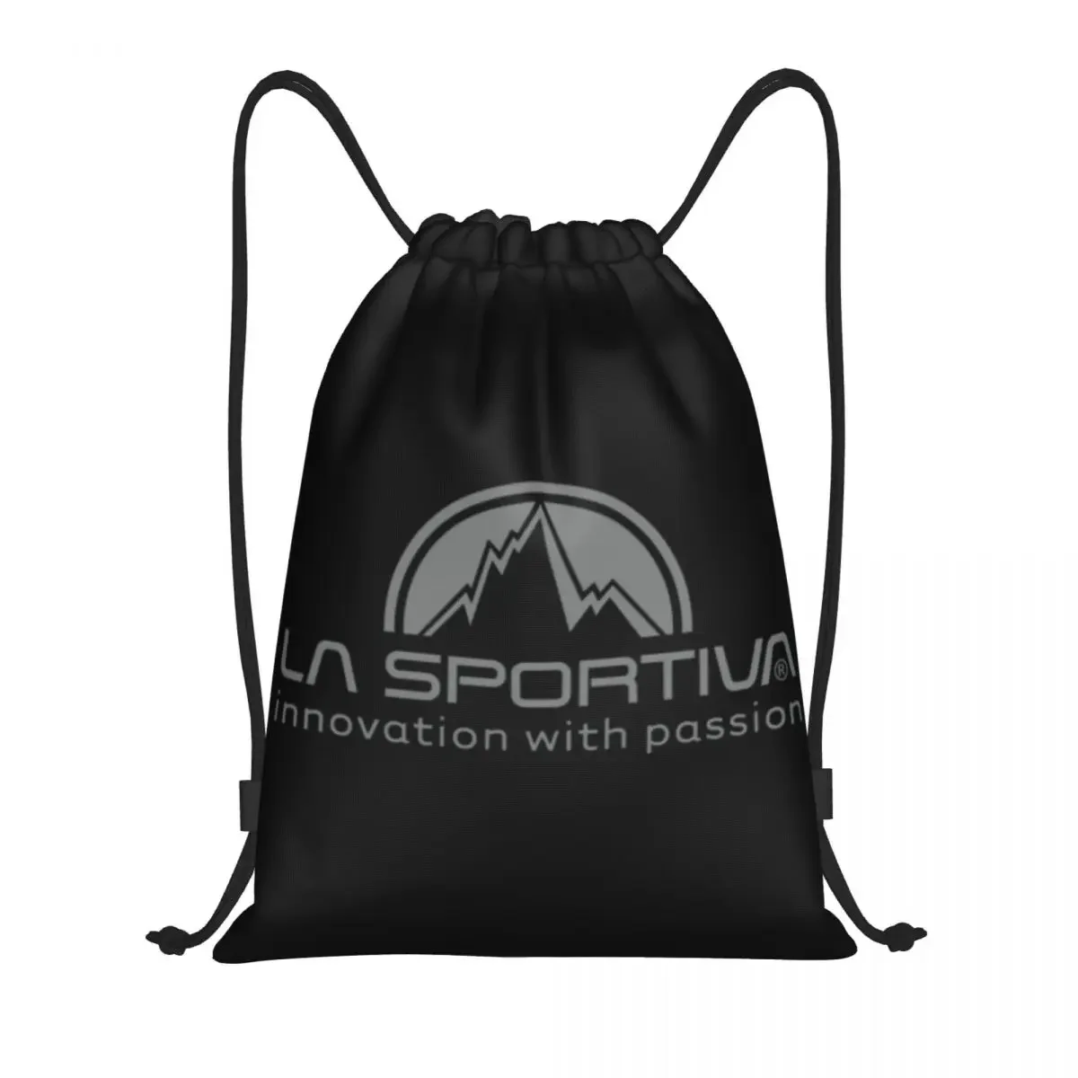 La Sportiva Drawstring Bags Sports Backpack Gym Sackpack Water Resistant String Bag for Cycling