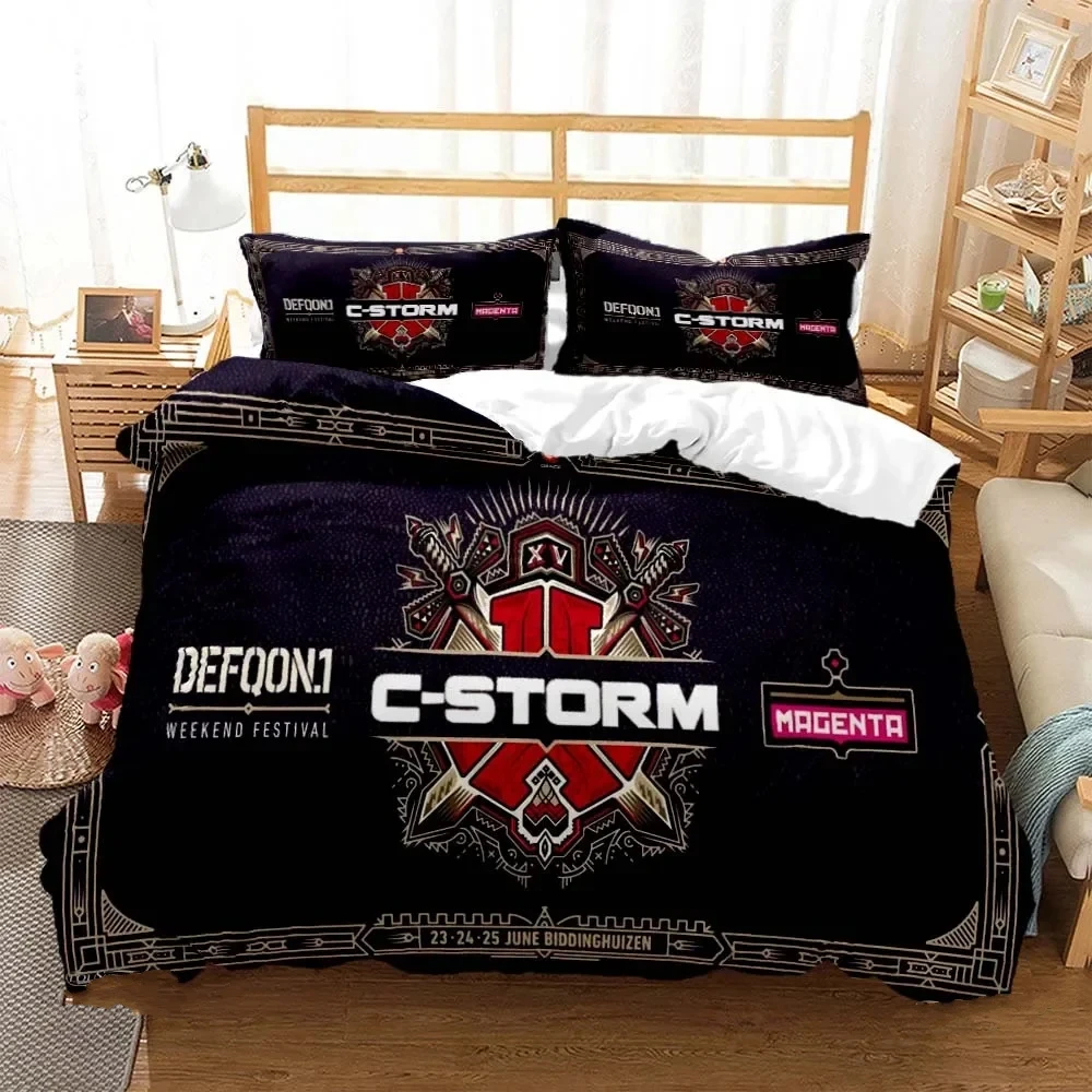 

3PCS Single-sided Music Day Printed Comforter Bedding Sets Comfortable Bedspreads Comforter Duvet King Bedding Set Birthday Gift