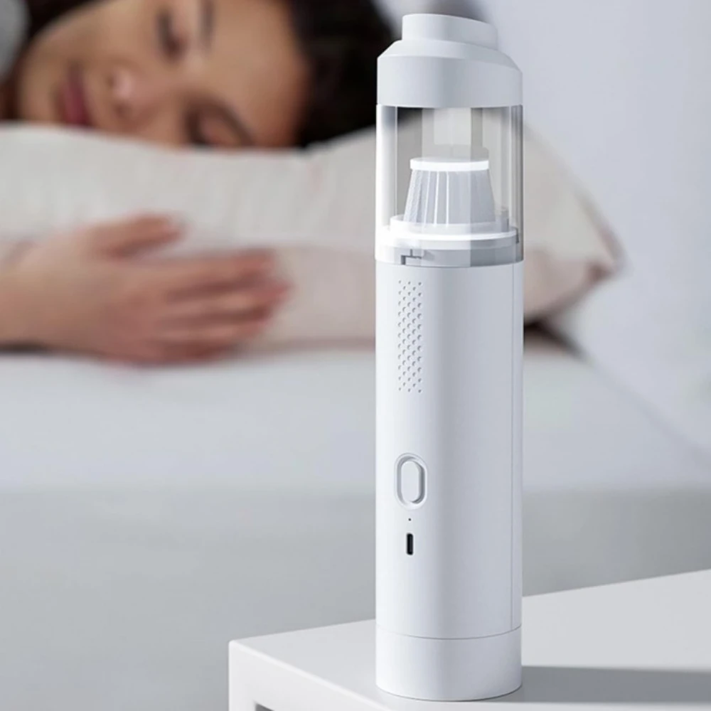 

Мощный беспроводной автомобильный пылесос с бесщеточным двигателем, компактный ручной пылесборник, двойным всасыванием и выдувом, перезаряжаемый, светильник