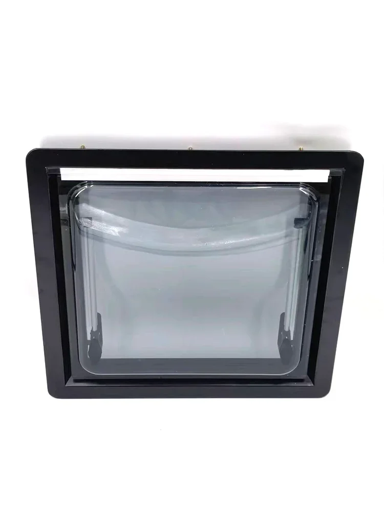 RV window push-out window trailer double-layer acrylic thermal insulation glass