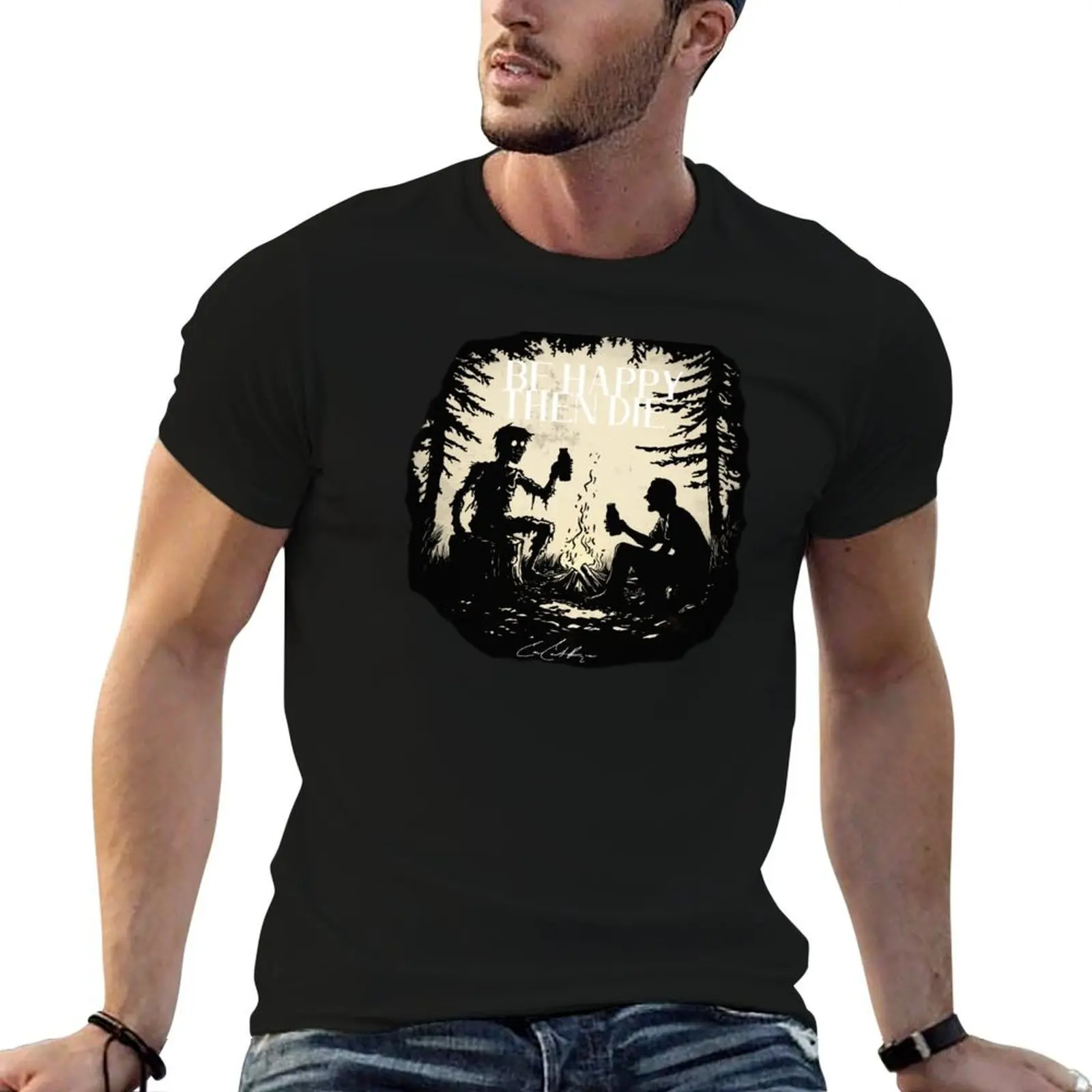 

Behappy T-Shirt t shirt man casual man t shirt summer T-Shirt