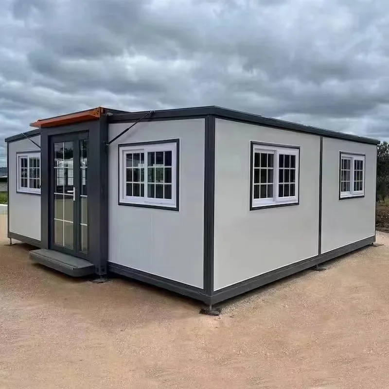 Customized 20ft 40ft Expandable Container House Modular Home 2 Bedroom Prefabricated House Tiny Prefabricated Modular Home