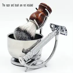 Stainless Steel Design Shaving Stand and Shave Soap Bowl - Unbreakable and Rust Resistant for Smooth Wet Shaving