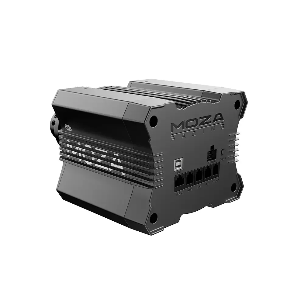 قاعدة العجلة تصميم خفيف الوزن  MOZA Racing R12 V2 12 N · م عزم الدوران محرك سيرفو مباشر مع خوارزمية تصفية FFB الجيل الجديد