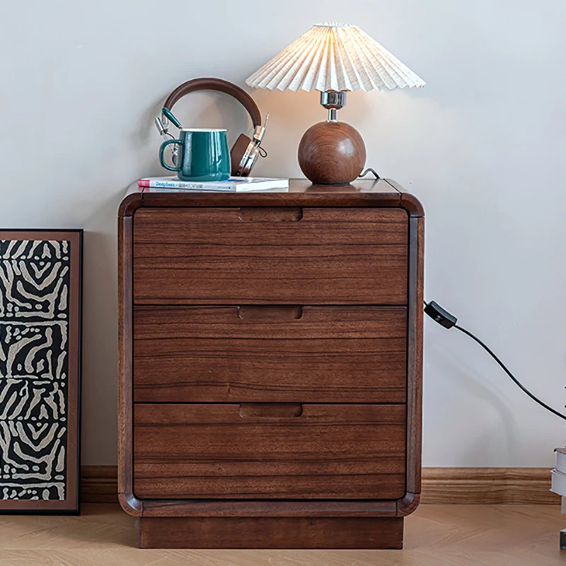Unique Aesthetic Night Table Simple Decor Luxury Design Nightstand Drawer Modern Mesitas De Noches Dormitorio Bedroom Furniture