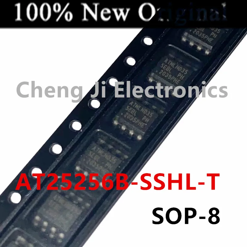 10PCS/Lot   AT25256B-SSHL-T   5EBL 、AT25128B-SSHL-T   5DBL   New original SPI Serial EEPROM Memory chip  AT25256B 、AT25128B