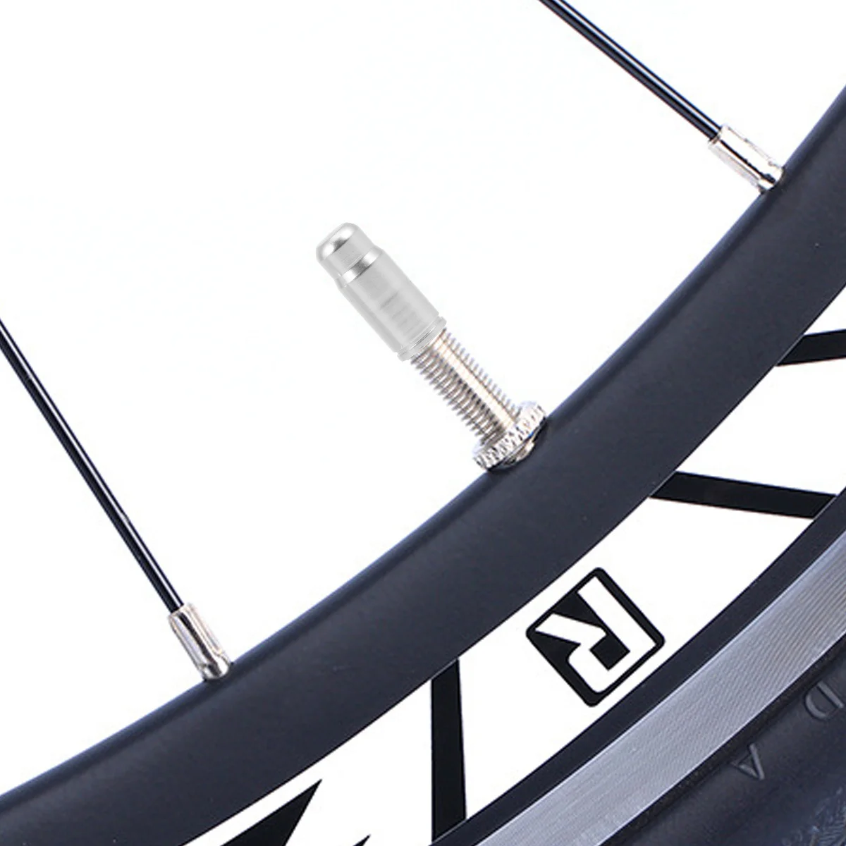 

5Pcs Aluminium Alloy Bike Tire Air Caps French Style Polished Bright Color Prevent Air Leakage Dirt Rain for Mountain Bikes