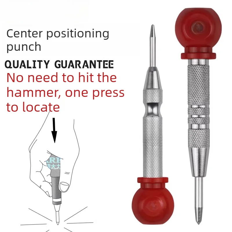 Heavy-Duty Automatic Center Punch Precision Hole Locator for Drilling & Marking Machinist Workshop Applications