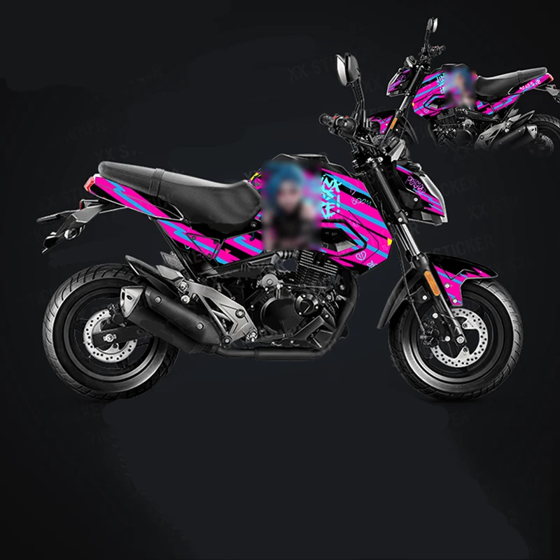 ل CFMOTO PAPIO ST 125 ST125 كامل الجسم الديكور حماية شارات مقاومة للماء ملصق مجموعة الرسومات ملصقات الملحقات