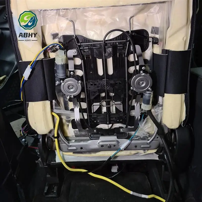 

ABHY-подъемник поддонов для автомобильного сиденья, поясничная поддержка, 4-позиционный электрический переключатель, два двигателя для сиденья, удобные аксессуары для интерьера