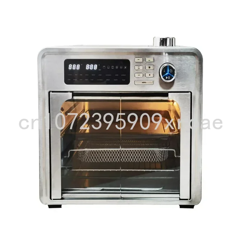 Large Capacity Potato Chips Steam Stainless Steel Air Fryer Digital Electric Air Fryer Oven CE