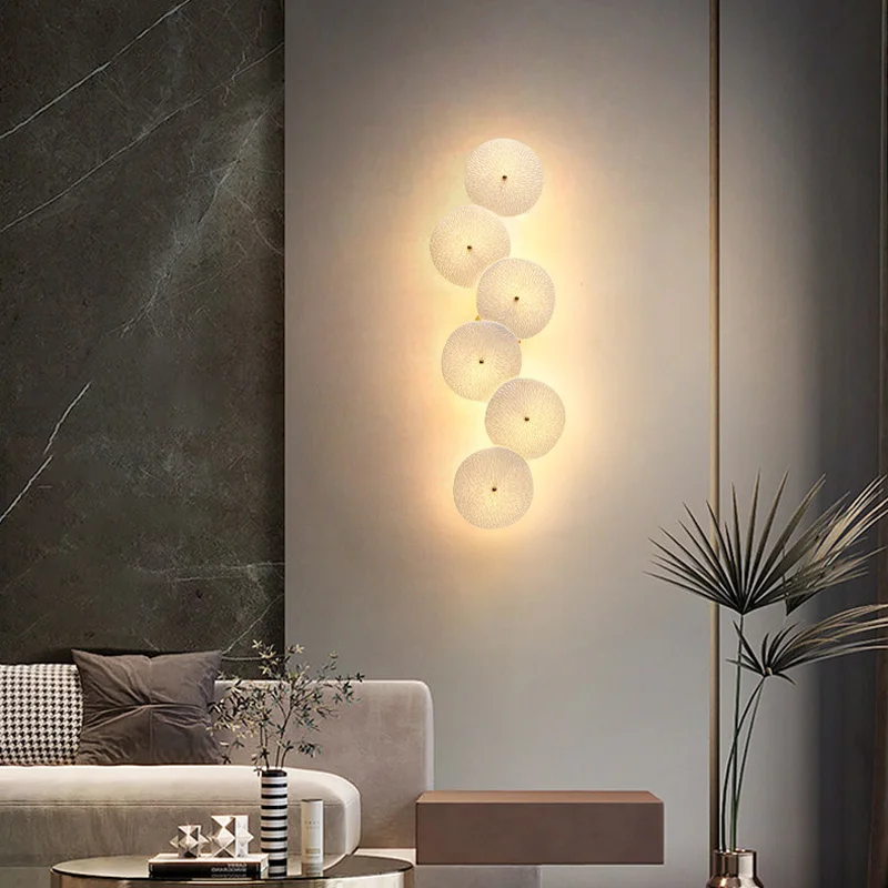 

Modern Ceramics Interior Wall Light Sconces Home Decoration Living Room Wall Lamp Indoor Led Lights Lighting Lamps Decorations