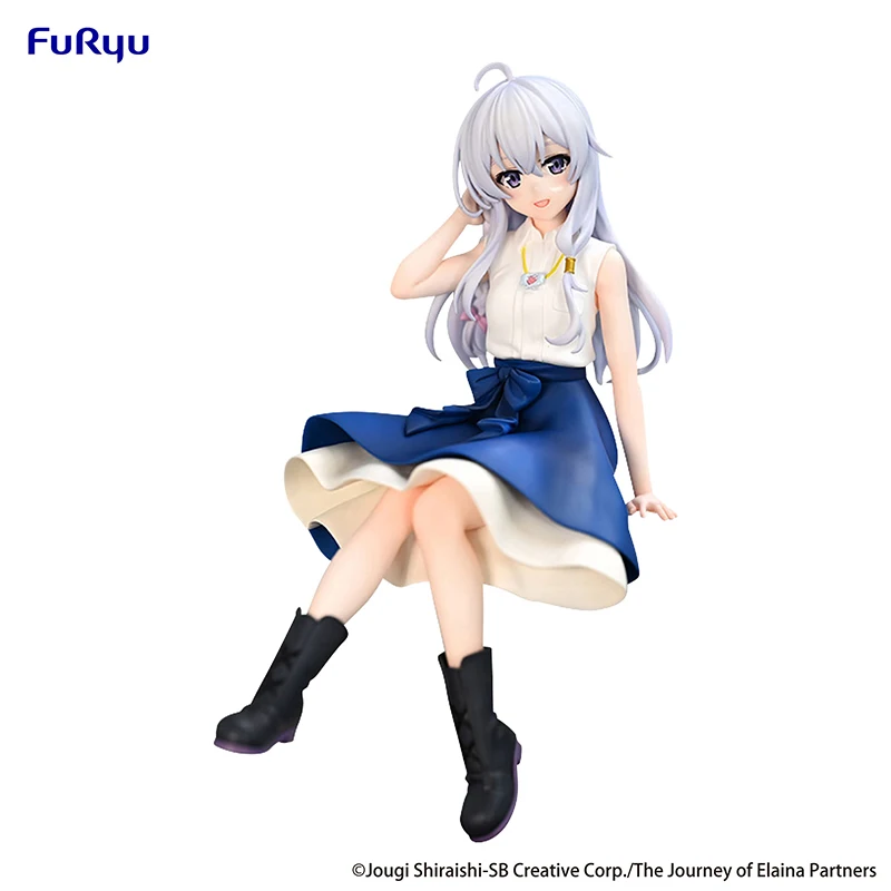 

Оригинальные фигурки аниме 14 см FuRyu Wandering Witch: The Journey of Elaina аниме фигурка Элейна модель игрушки украшения подарки