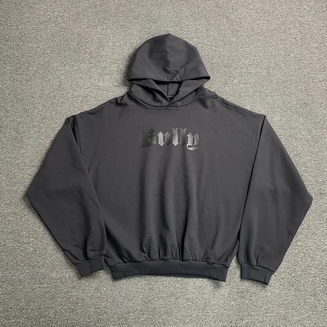 2026 Kanye West Yzy Thin Fleece Sweatshirt Hoodies Merchandise for the Bully Album Women Men Oversized Hoodie Pullover
