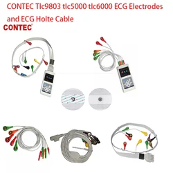 CONTEC Tlc9803 tlc5000 tlc6000 ECG Electrodes and ECG Holte Cable  Medical Electrode Patch ECG Machine