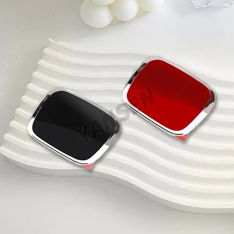 Red H Logo Emblem Badge For Honda Fit Jade Odyssey HRV Civic Accord City CRV Front Grille Rear Trunk Steering Wheel Accessories
