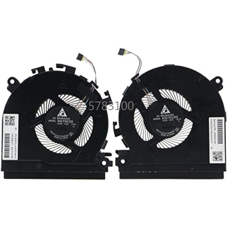 CPU GPU Cooling Fan for HP 15