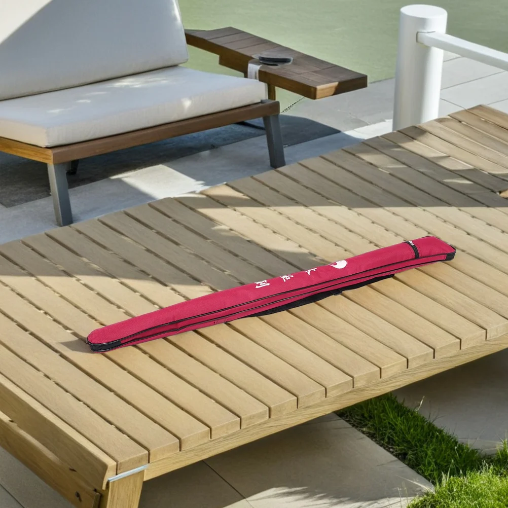 

Tai Chi Sword Bag Oxford Cloth Wear Resistant Moisture Proof Single Layer Portable Design with Adjustable Strap for Martial Arts