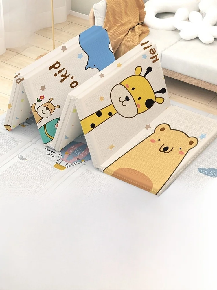 

Утолщенный детский коврик-пазл из XPE, нетоксичный, без запаха, складной, для игр детей, современный дизайн, для дома