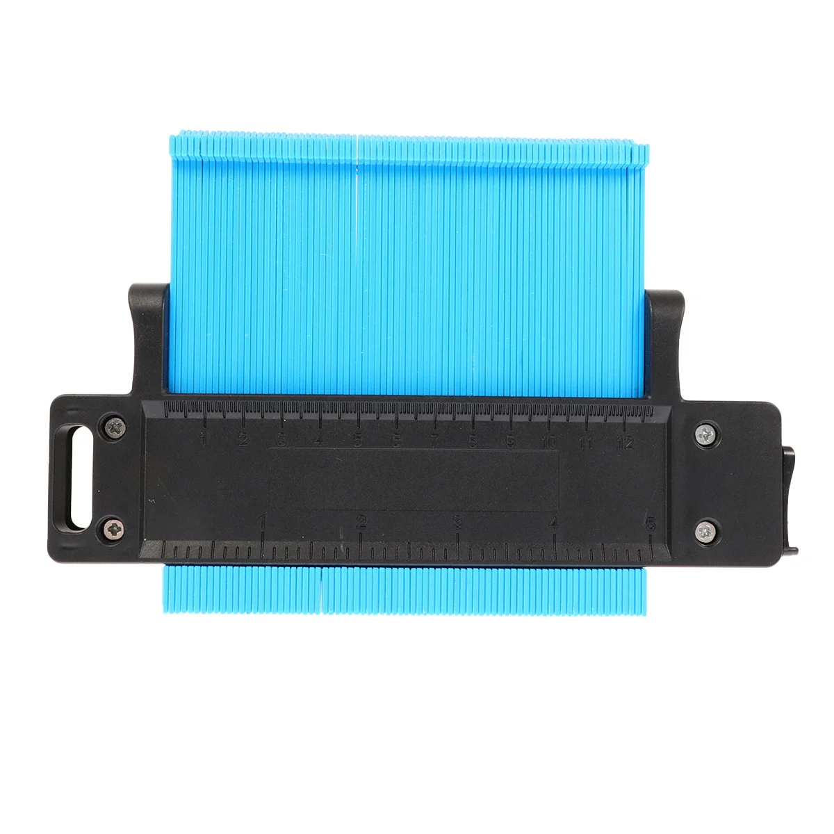 

Single Head Lockable Profile Gauge Measure Ruler Duplicator Tool For Woodworking Outline Tracing Multi Functional Shape Copier