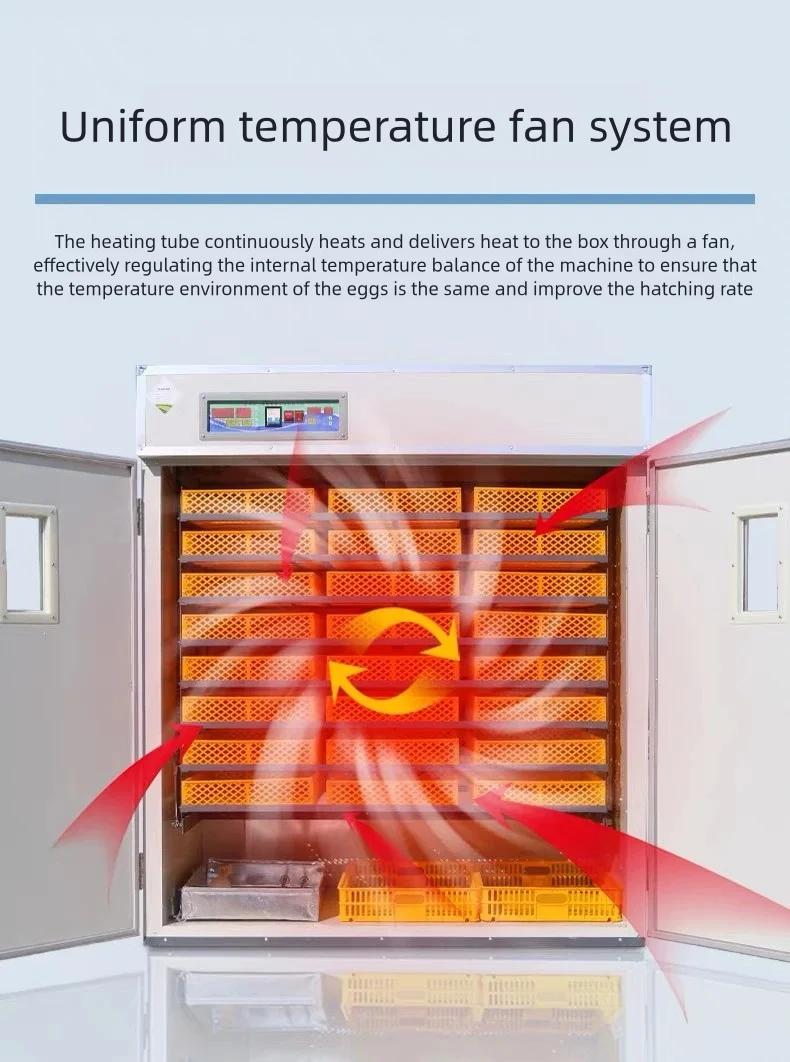 1056 Incubator Automatic Intelligent Control Egg Incubators Hatching Machine Automatic Popular Incubator for Egg