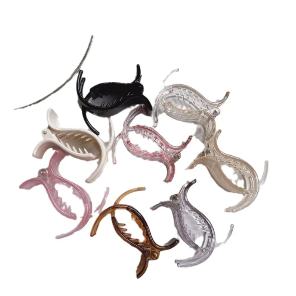 ヘアアクセサリーバービースタイルのヘアクリップ怠惰な高ポニーテール髪爪クリップギフト夏の装飾髪爪女性ガール