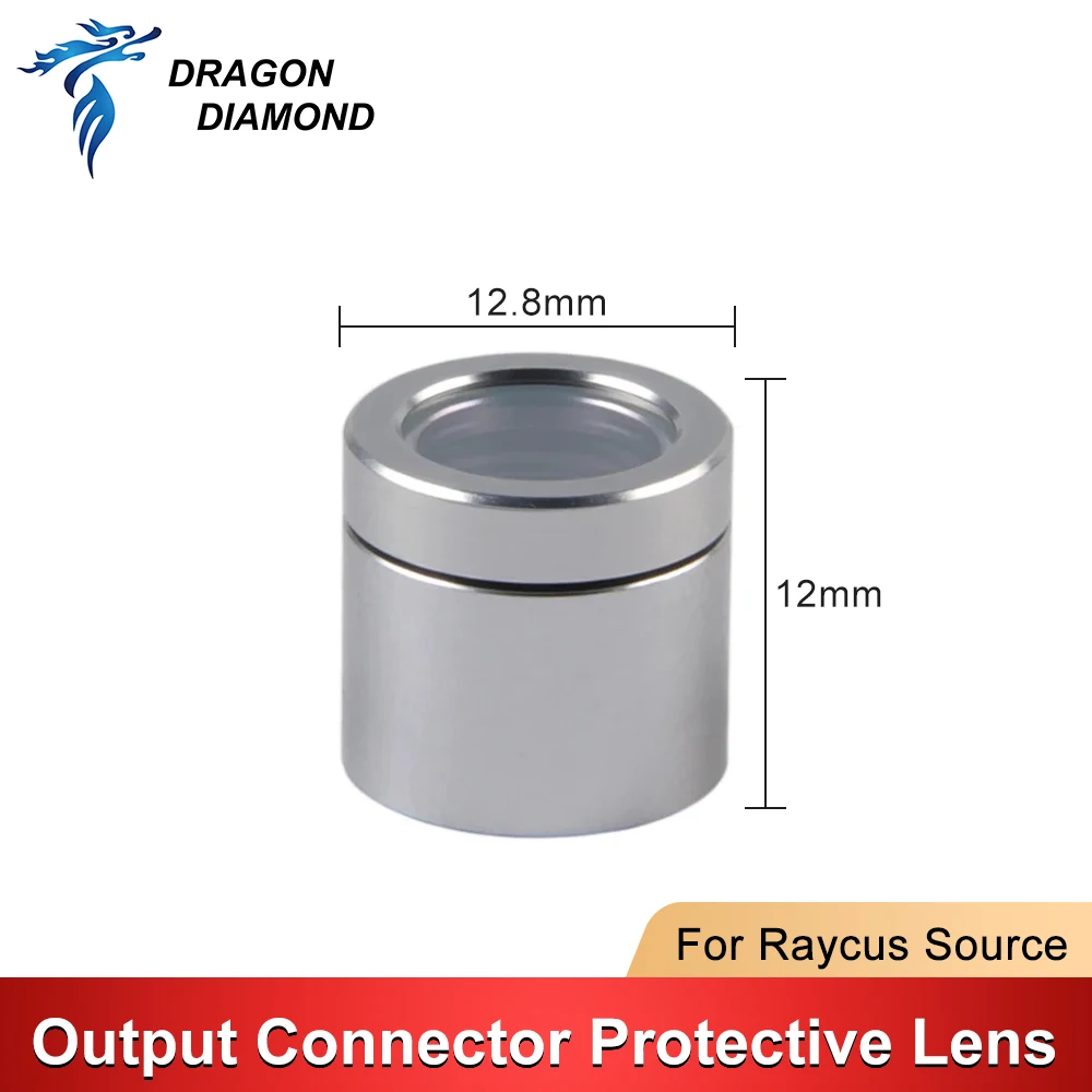 Imagem -05 - Raycus Fiber Cutting Laser Source Cabo Grupo de Lentes Protetoras Qbh Proteção Windows 06kw Original