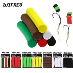 Wifreo 12PCS/2bags 3mm 5mm 8mm Carp Fishing Pop Up Foam Zig Rig Foam Sticks Hair Rig Floating Carp Fishing Bait Terminal Tackle