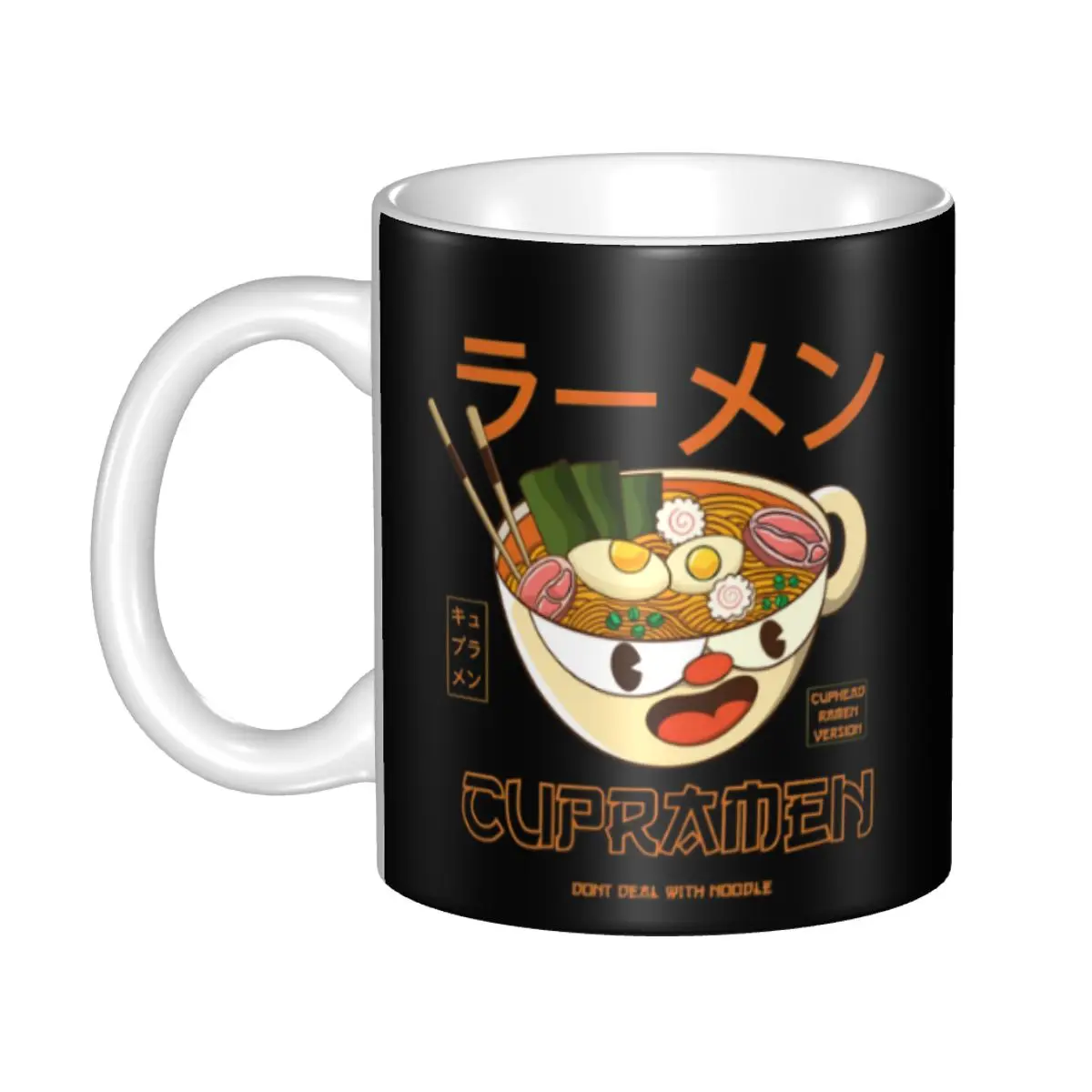 Custom Cupramen Coffee Mugs DIY Video Game Characters Ceramic Tea Milk Cup Men Women Outdoor Work Camping Cups And Mugs