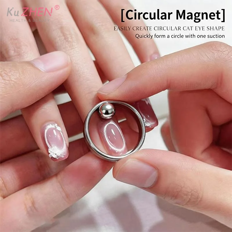 Black Hole Shape Cat Eye Nail  - Nail Art Nail Art 评论和价格