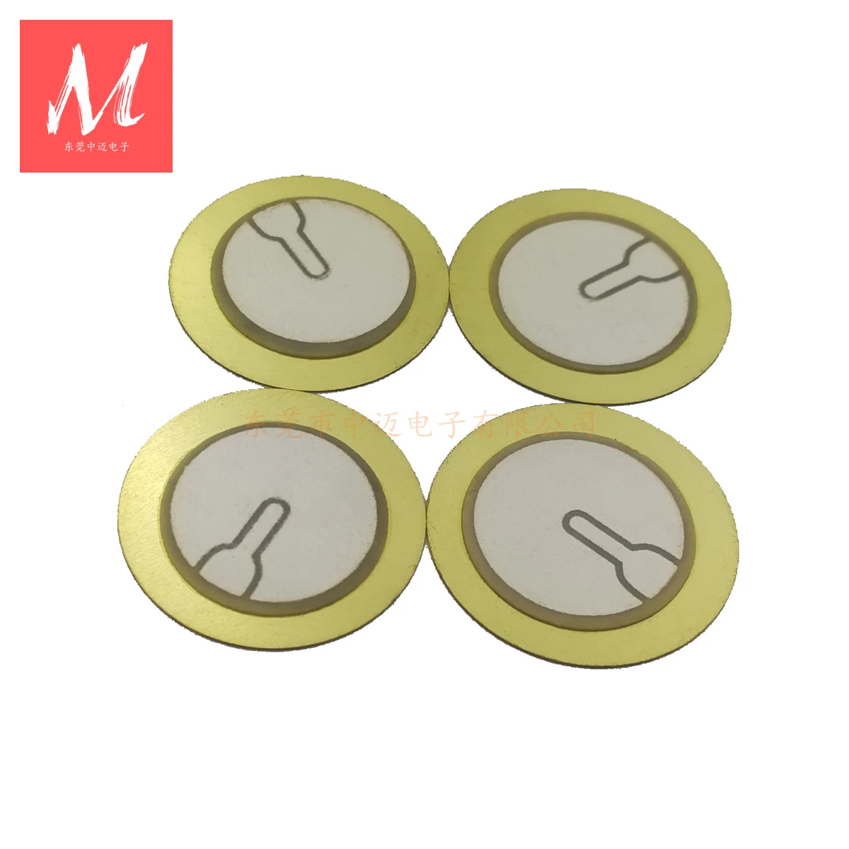 20mm Self Drive Type Piezo Element Brass Piezo Element