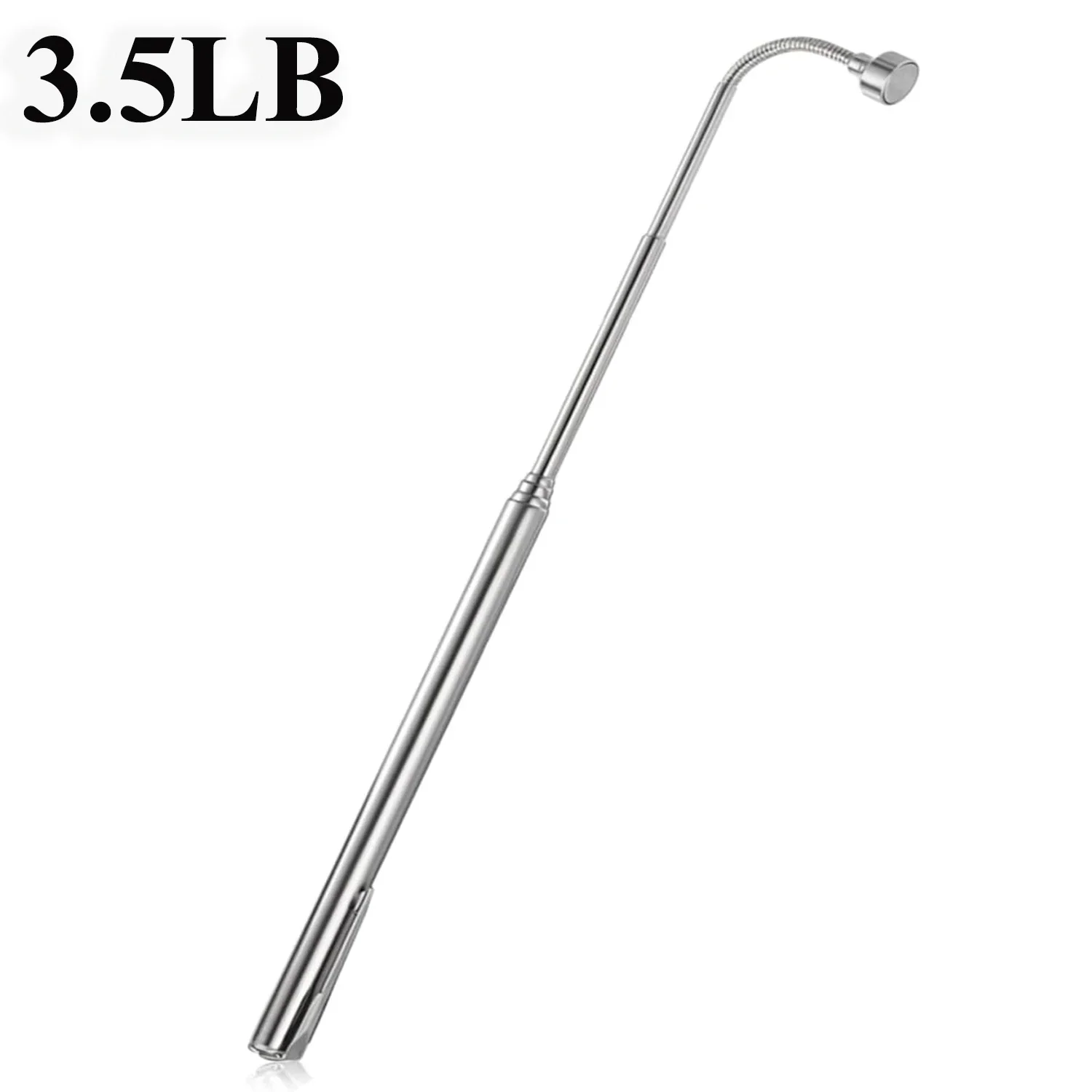 Teleskop-Magnetstift, tragbar, für Metallbearbeitung, praktisches Werkzeug, Magnetkapazität zum Aufnehmen von Muttern, Bolzen, verstellbarer Pickup-Stab