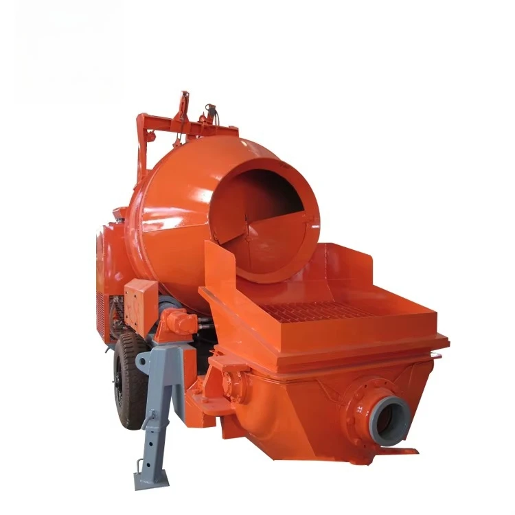 Top Sales Factory Diesel Driven Concrete Mixer With Concrete Pump 2026Hot Sale