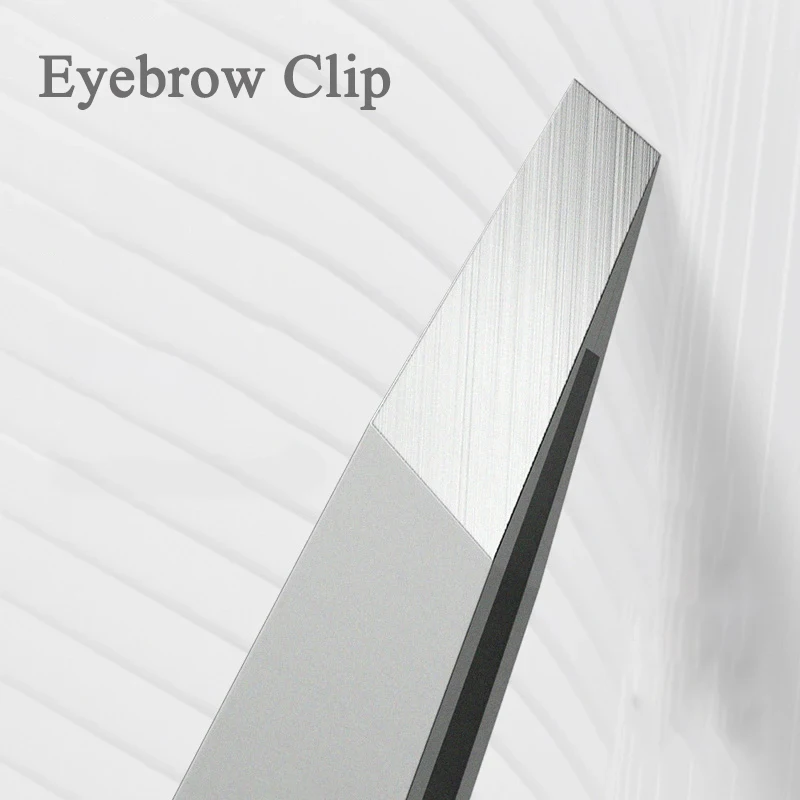 1 Uds. Clip de cejas de acero inoxidable para hombres y mujeres, pinzas de alta precisión, clip celular de alta precisión, clip para acné