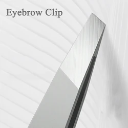1Pcs Stainless steel eyebrow clip for men and women, high-precision tweezers, high-precision cell clip, acne clip