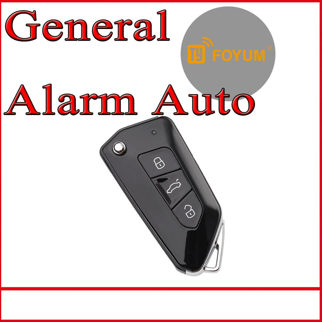 Universal Remote Transmitter For Car Alarm System Genearl Key Fob Fixed Code Car Key Replacement Duplicator 433Mhz