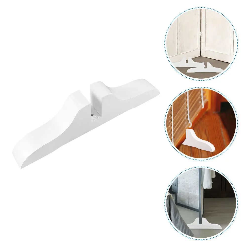 

3Pcs Folding Partition Stand Wooden Screen Base Support Holder Room Divider Legs Feet for Home Office Hotel Privacy Display