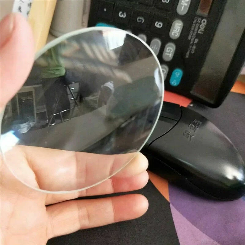 1PC 30mm 50mm 75mm 120mm 127mm HD Optical Focal Length Optics Double Convex Glass Lens Magnifying Glasses