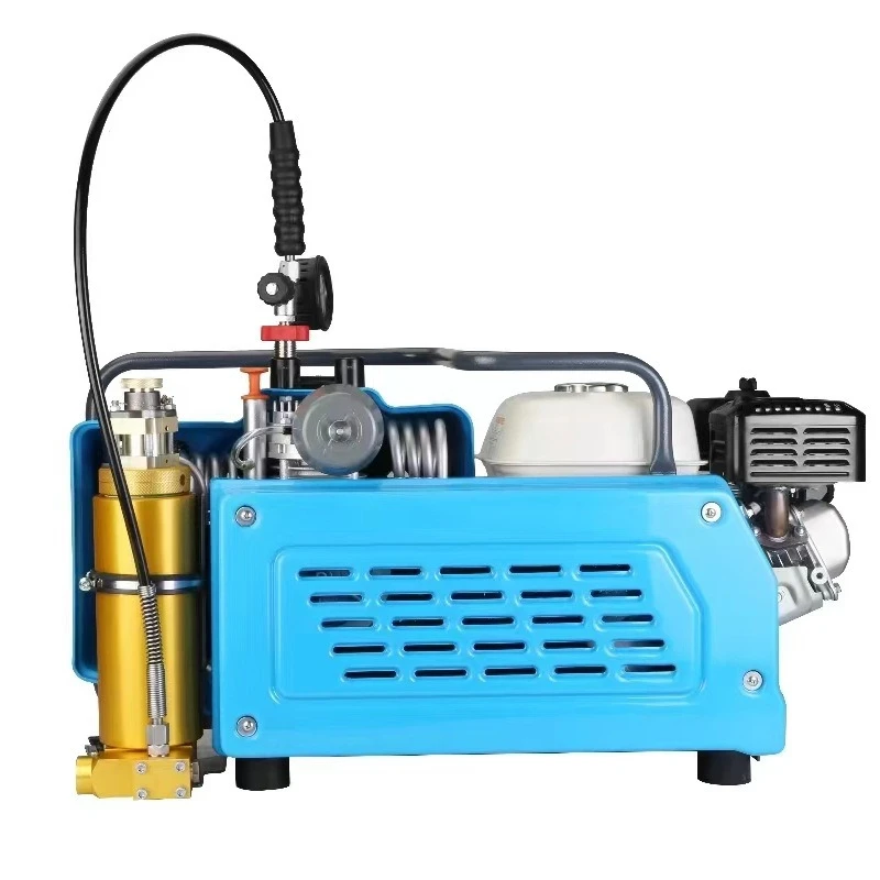 Portable High Pressure Air Compressor Rescue Diving Positive Pressure Air Respirator Fire Filling Pump