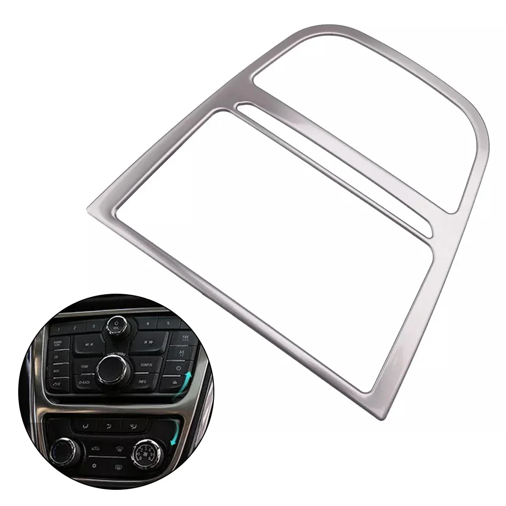 Stainless Steel Center Console Control Panel Cover Trim for Vauxhall For Mokka 2013 2016 Precision Fit and Functional Design