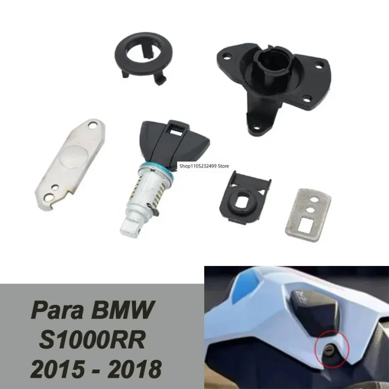Motorcycle Accessories Passenger Seat Lock Core Tail Box Electric Side Box Key Set for BMW S1000RR S1000R S1000 RR 2015 - 2018