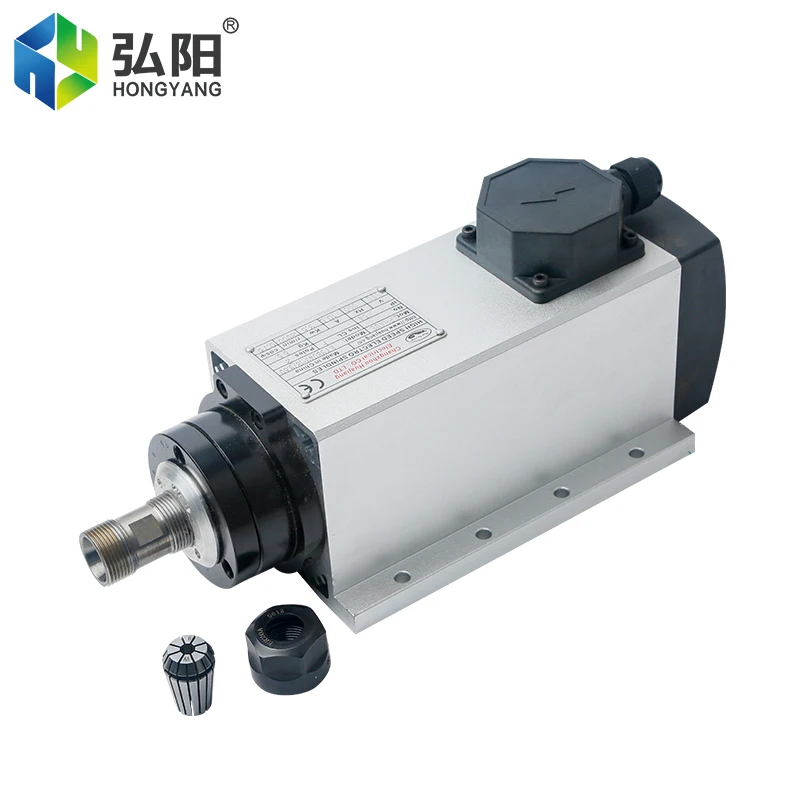 

Huajiang 3.5KW 380V Air Cooled Spindle ER20 18000rpm Spindle Motor Engraving Machine Accessories For Cnc Router