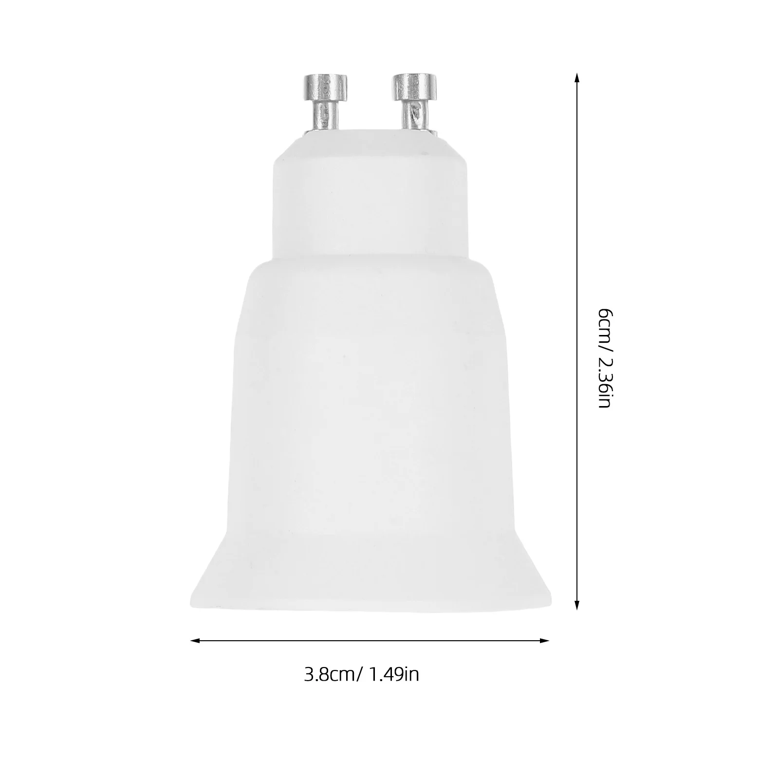 2Pcs Light Socket Converter G9 to E27 Lamp Bulb Adapter Holder High Temperature Resistant Conversion Adapter for LED Light