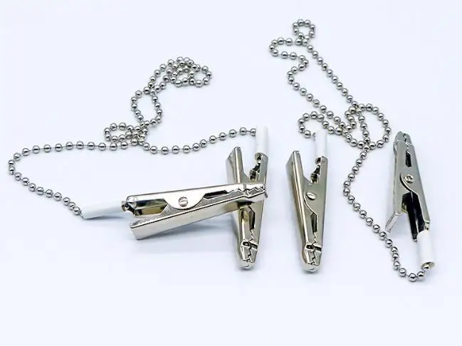 20pcs Oral Dental Supplies Material Scarf Clip/Napkin Holders/Spring Rope Dentistry Material Napkin Holders Dental Tools