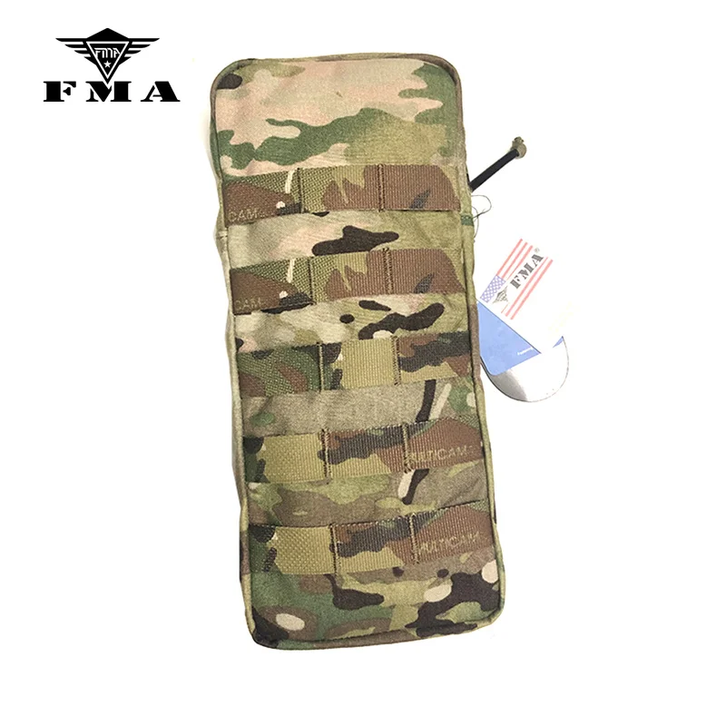 FMA Tactical 330 Water Bags MC Hanging Pouch 500D  Tactical Vest Accessories Pouches Fan 2L Water Bag