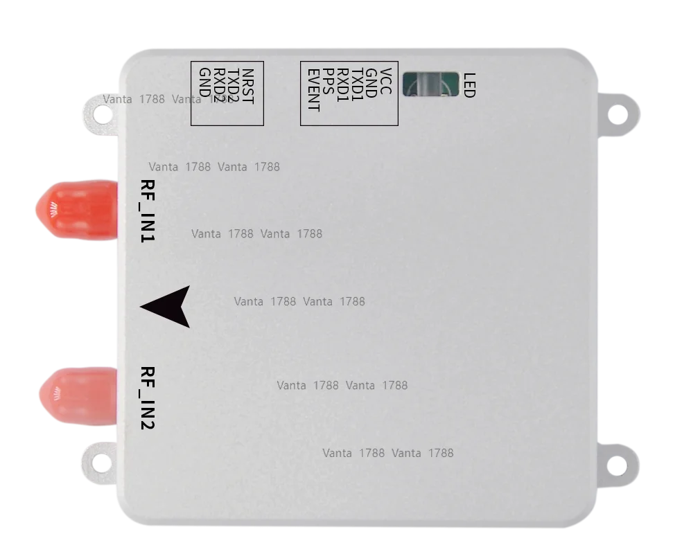 

P-Box-AP55 GNSS GPS RTK receiver Multi-constellation satellite receiver with multiple data inteaces for Precise control