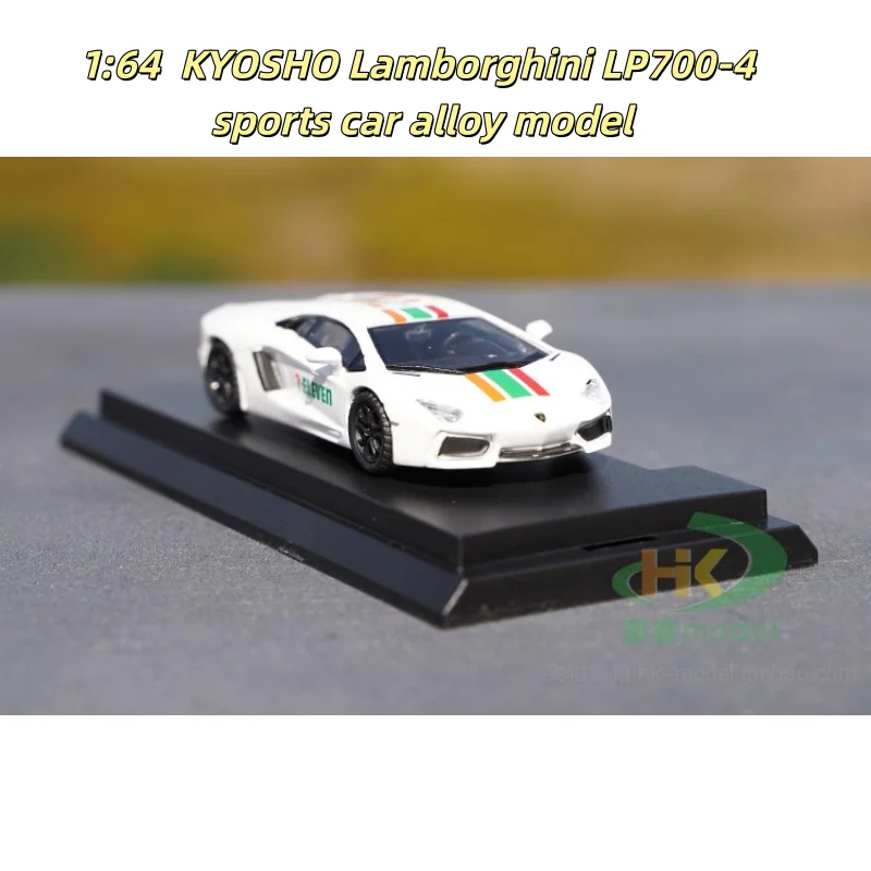 รถสปอร์ต 1:64 Jingshang LP700-4 โมเดลรถอัลลอยหล่อขึ้นรูป สำหรับวัยรุ่นเล่น ของตกแต่งสำหรับผู้ใหญ่ ของขวัญเทศกาล