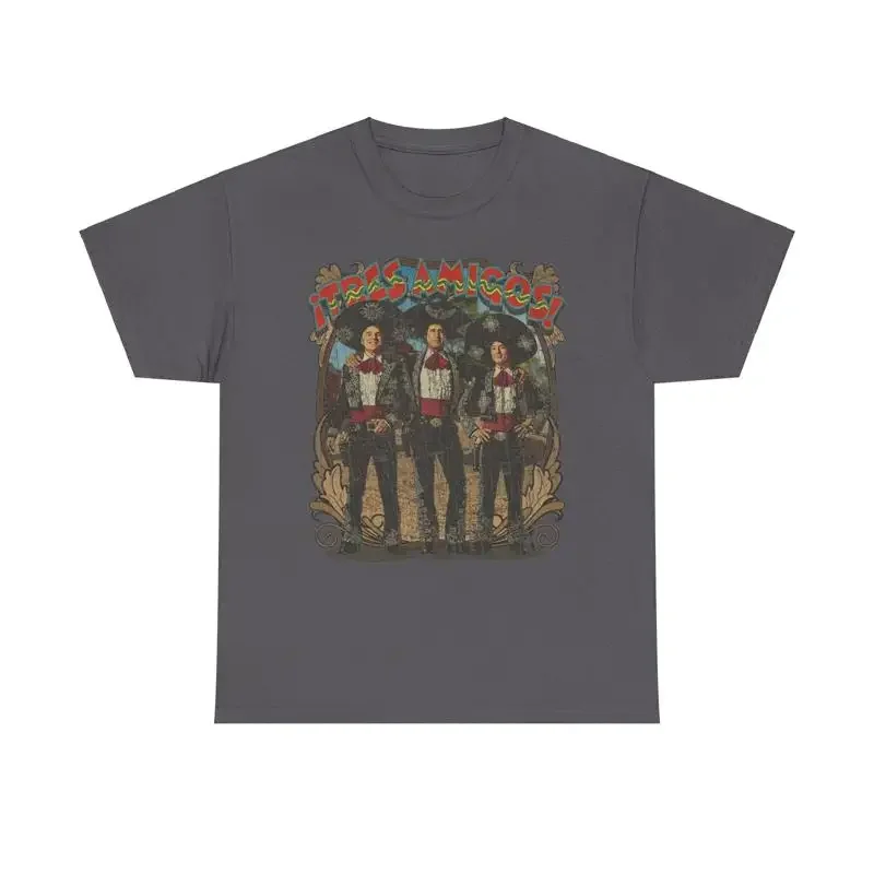Tres Amigos 1986 Comedy Western Cowboy Movie T shirt
